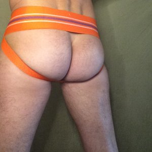orange from behind