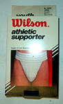 Vintage Wilson Grid Athletic Supporter Packaging