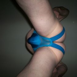 Cover Male Turquoise Jockstrap
