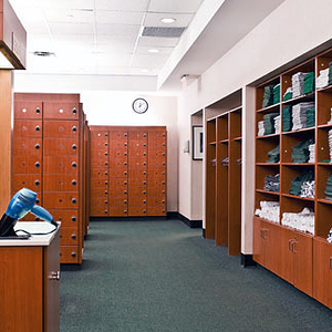 Locker room shared jocks