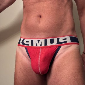 red pump jock bulge